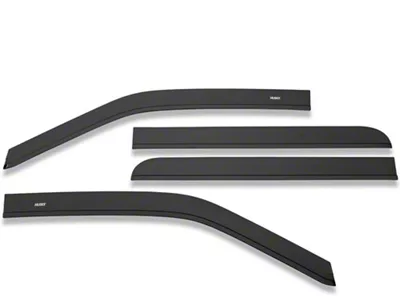 Husky Liners Low Profile Ventvisor Window Deflectors; Front and Rear; Smoke (01-06 Silverado 2500 HD Crew Cab)