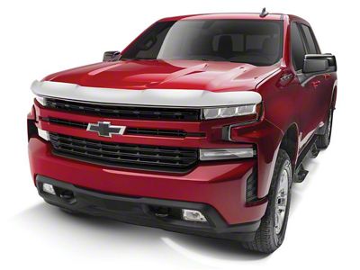 Husky Liners High Profile Hood Shield; Chrome (21-26 Tahoe)