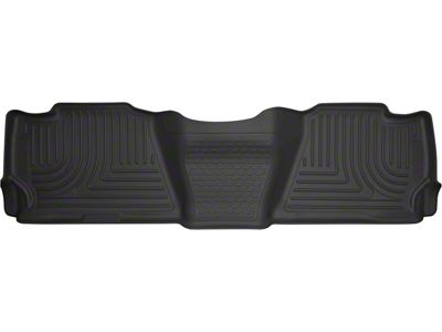 Husky Liners WeatherBeater Second Seat Floor Liners; Black (07-14 Yukon)