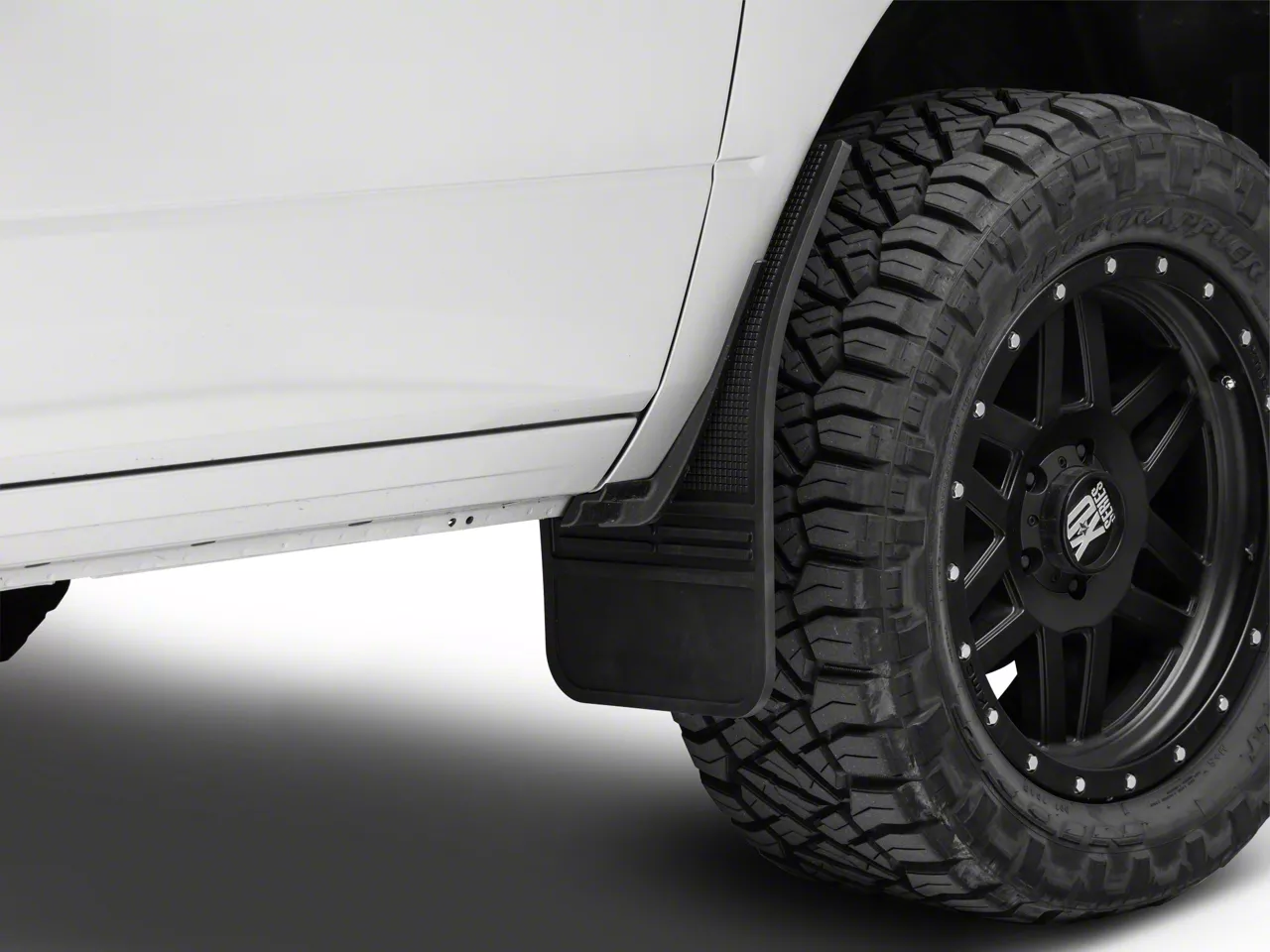 Husky Liners RAM 1500 MudDog Mud Flaps; Front 55000 (Universal; Some