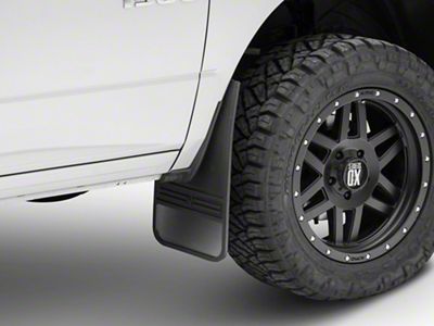 Husky Liners MudDog Mud Flaps with Stainless Steel Weight; Front (Universal; Some Adaptation May Be Required)