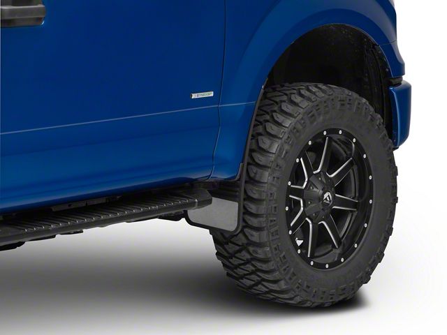 MudDog Mud Flaps with Stainless Steel Weight; Front (Universal; Some Adaptation May Be Required)