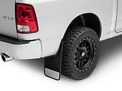 MudDog Mud Flaps with Stainless Steel Weight; Rear (Universal; Some Adaptation May Be Required)