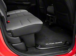 GearBox Under Seat Storage Box; Black (19-24 RAM 1500 Crew Cab w/o Factory Storage Box)