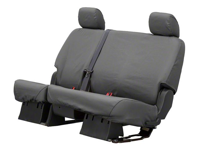 Husky Liners Heavy Duty Second Row Seat Cover; Charcoal (11-18 RAM 1500 Quad Cab, Crew Cab)