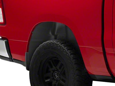 Rear Wheel Well Guards; Black (19-24 RAM 1500)