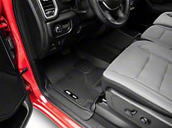 Husky Liners WeatherBeater Front and Second Seat Floor Liners; Black (19-24 RAM 1500 Crew Cab)