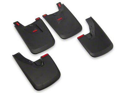 Mud Guards; Front and Rear (19-24 RAM 2500 w/ OE Fender Flares)