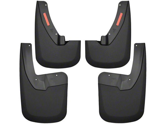 Mud Guards; Front and Rear (10-18 RAM 2500 w/ OE Fender Flares)