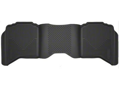 Husky Liners WeatherBeater Second Seat Floor Liner; Black (10-18 RAM 2500 Crew Cab)