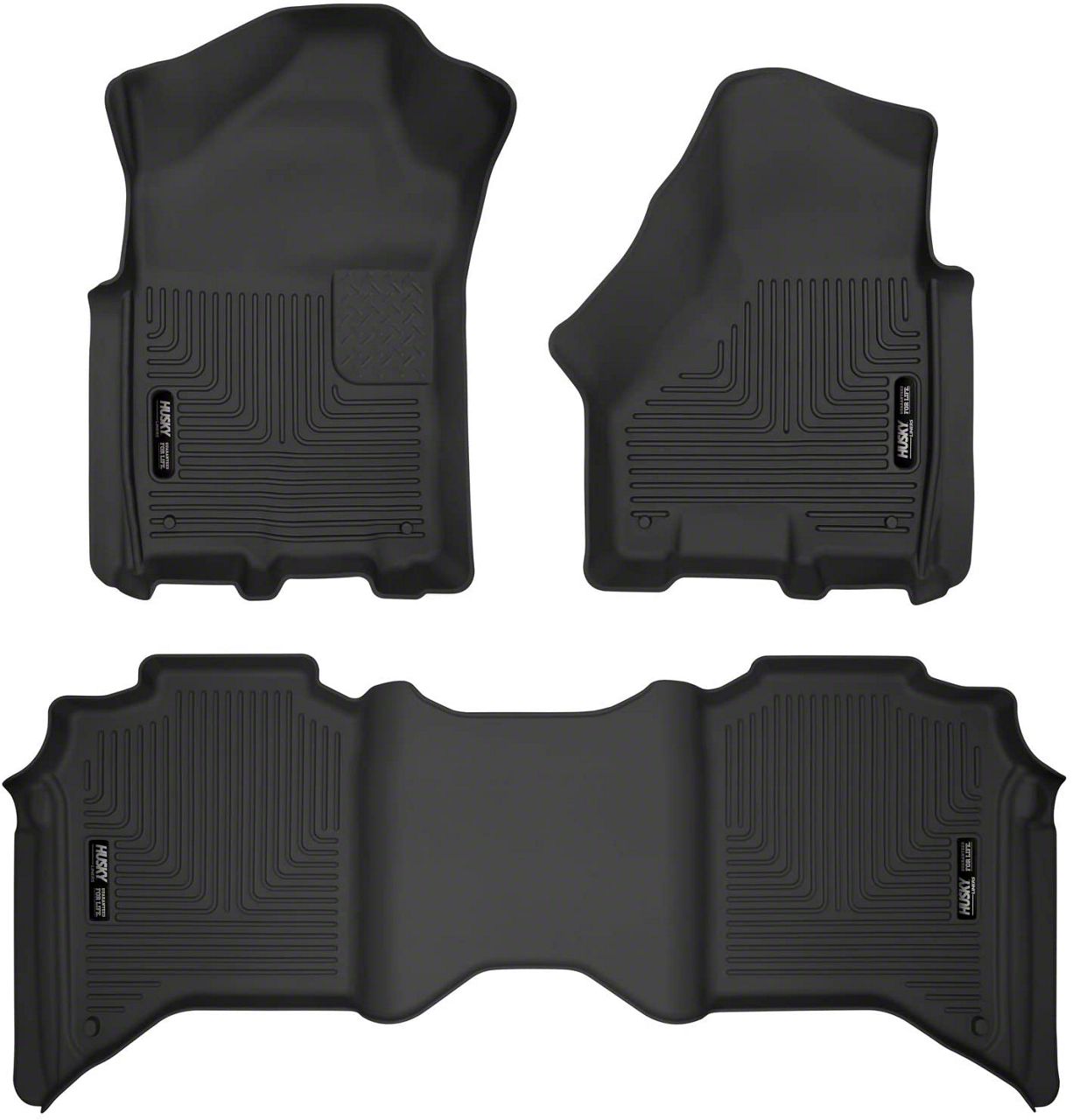 Husky Liners RAM 2500 XAct Contour Front and Second Seat Floor Liners