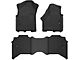 X-Act Contour Front and Second Seat Floor Liners; Black (19-24 RAM 2500 Crew Cab)