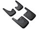 Mud Guards; Front and Rear (19-24 RAM 3500 SRW w/o OE Fender Flares)
