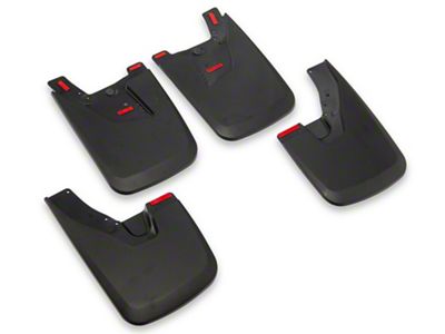 Husky Liners Mud Guards; Front and Rear (19-24 RAM 3500 SRW w/ OE Fender Flares)