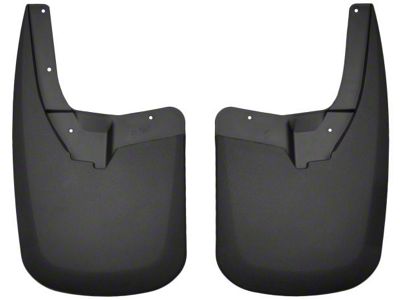 Husky Liners Mud Guards; Rear (10-18 RAM 3500 SRW w/o OE Fender Flares)