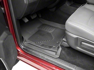 Husky Liners WeatherBeater Front and Second Seat Floor Liners; Black (10-18 RAM 3500 Crew Cab)