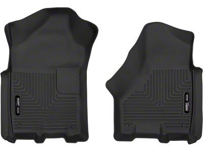 Husky Liners X-Act Contour Front Floor Liners; Black (19-24 RAM 3500 Crew Cab, Mega Cab)