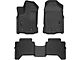 Husky Liners WeatherBeater Front and Second Seat Floor Liners; Black (19-24 Ranger SuperCrew)