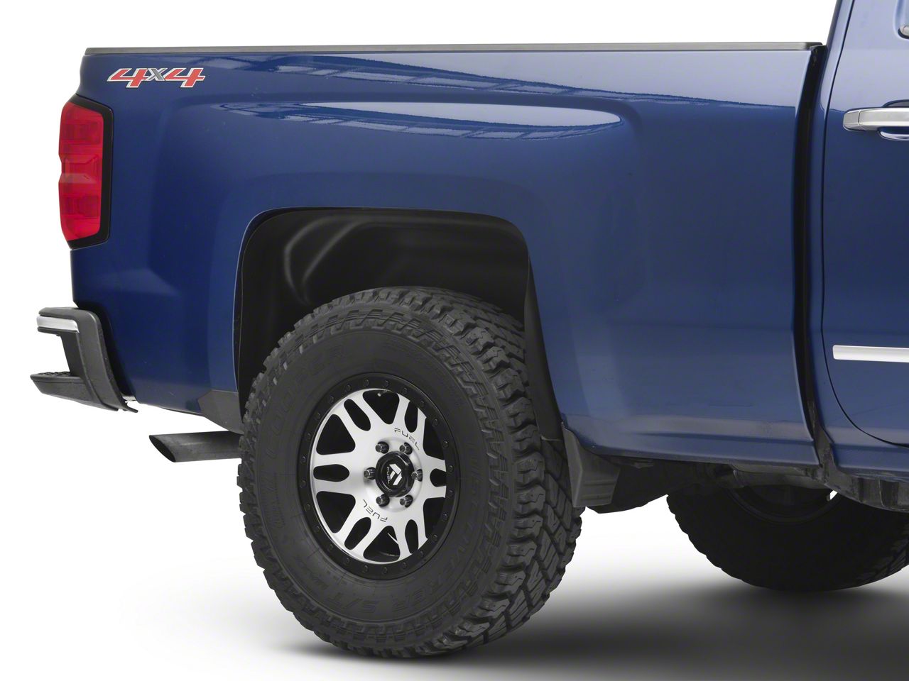 Husky Liners Silverado 1500 Rear Wheel Well Guards; Black 79011 (1418