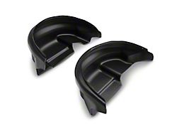 Rear Wheel Well Guards; Black (17-20 F-150 Raptor)