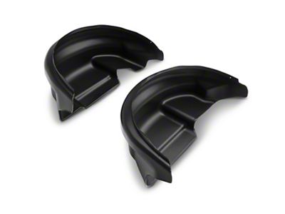 Rear Wheel Well Guards; Black (17-20 F-150 Raptor)