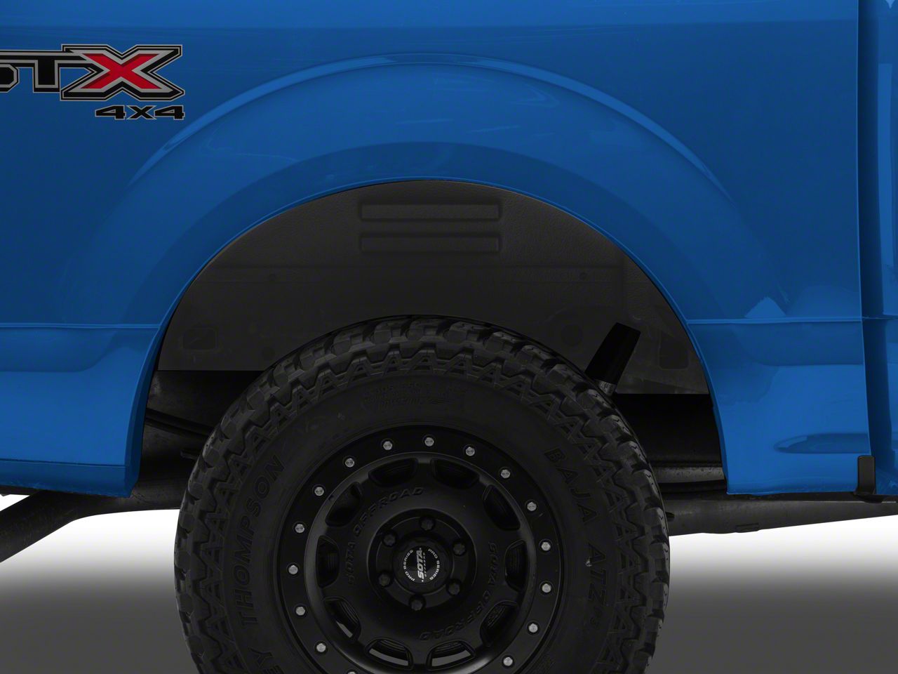 Husky Liners F150 Rear Wheel Well Guards; Black 79121 (1520 F150
