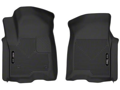 Husky Liners X-Act Contour Front Floor Liners; Black (19-25 Sierra 1500 Double Cab, Crew Cab)