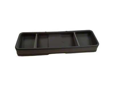 GearBox Under Seat Storage Box; Black (07-13 Sierra 1500 Crew Cab)