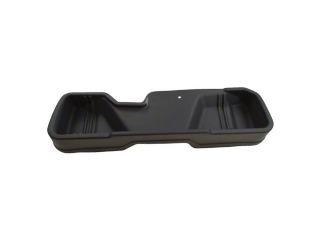 GearBox Under Seat Storage Box; Black (07-13 Sierra 1500 Extended Cab)