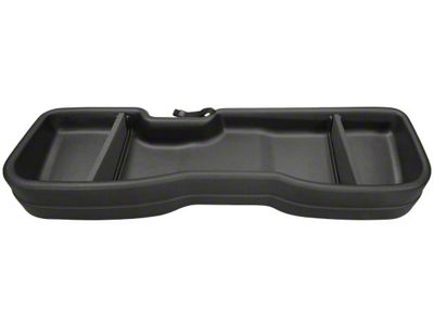 GearBox Under Seat Storage Box; Black (14-18 Sierra 1500 Crew Cab)