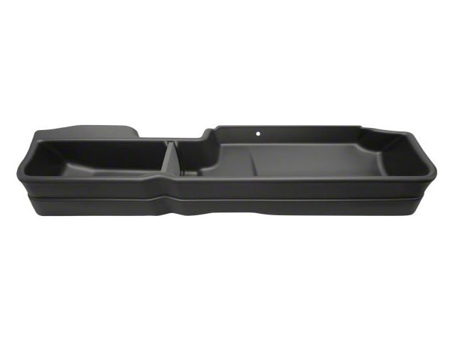 GearBox Under Seat Storage Box; Black (19-24 Sierra 1500 Crew Cab)