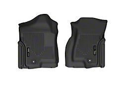 Husky Liners X-Act Contour Front Floor Liners; Black (99-06 Sierra 1500 Extended Cab, Crew Cab)