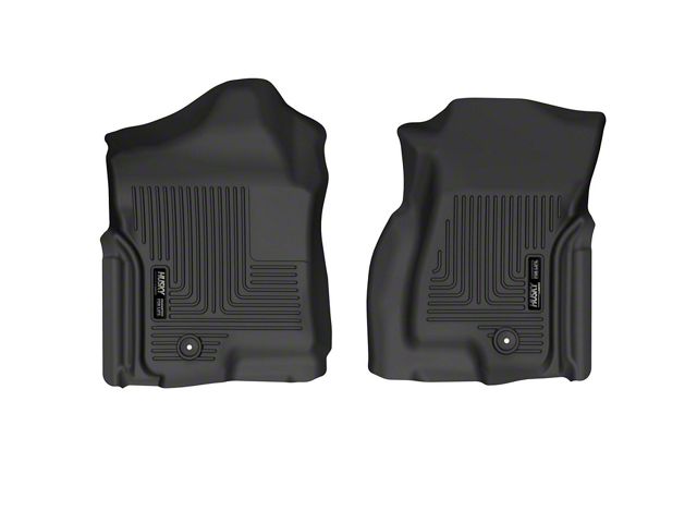 Husky Liners X-Act Contour Front Floor Liners; Black (99-06 Sierra 1500 Extended Cab, Crew Cab)