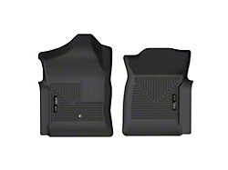 Husky Liners X-Act Contour Front Floor Liners; Black (99-06 Sierra 1500 Regular Cab)