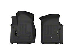Husky Liners X-Act Contour Front Floor Liners; Black (19-25 Sierra 1500 Regular Cab)