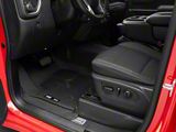 Husky Liners X-Act Contour Front and Second Seat Floor Liners; Black (19-26 Sierra 1500 Crew Cab w/ Rear Underseat Storage)