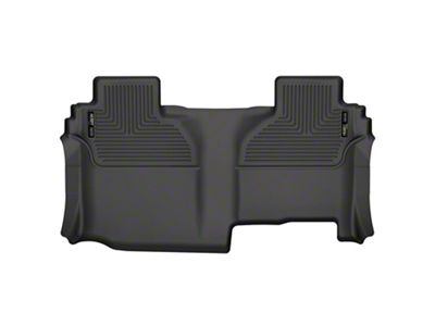 Husky Liners X-Act Contour Second Seat Floor Liner; Full Coverage; Black (19-23 Sierra 1500 Double Cab)