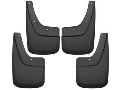 Mud Guards; Front and Rear (15-19 Sierra 2500 HD SRW)