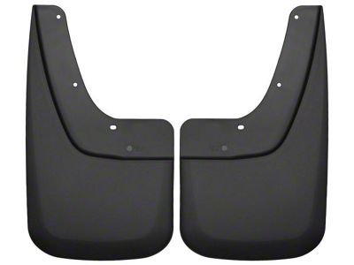 Husky Liners Mud Guards; Rear (15-19 Sierra 2500 HD SRW)