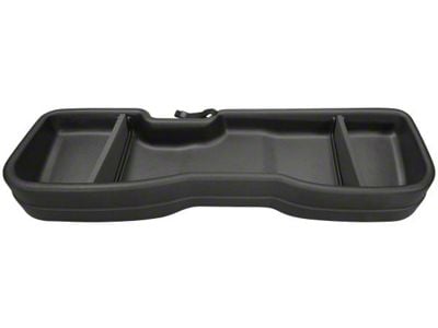 GearBox Under Seat Storage Box; Black (15-19 Sierra 2500 HD Crew Cab)