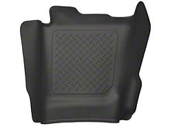 Husky Liners WeatherBeater Center Hump Floor Liner; Black (15-19 Sierra 2500 HD Double Cab, Crew Cab)