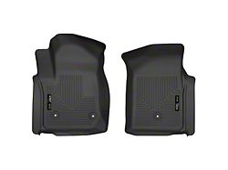 Husky Liners WeatherBeater Front Floor Liners; Black (20-25 Sierra 2500 HD Regular Cab)