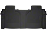 Husky Liners X-Act Contour Second Seat Floor Liner; Black (20-23 Sierra 2500 HD Crew Cab)