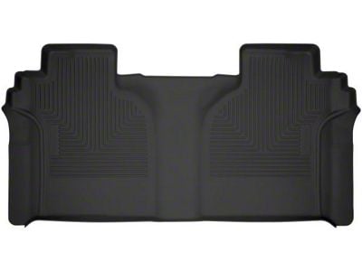 Husky Liners X-Act Contour Second Seat Floor Liner; Black (20-24 Sierra 2500 HD Crew Cab)