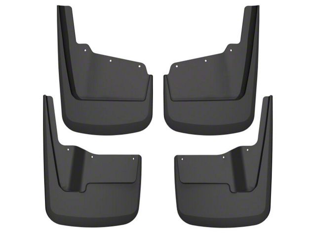 Mud Guards; Front and Rear (20-24 Sierra 3500 HD SRW)