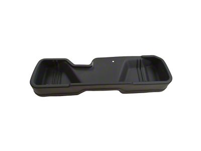 GearBox Under Seat Storage Box; Black (07-14 Sierra 3500 HD Extended Cab)