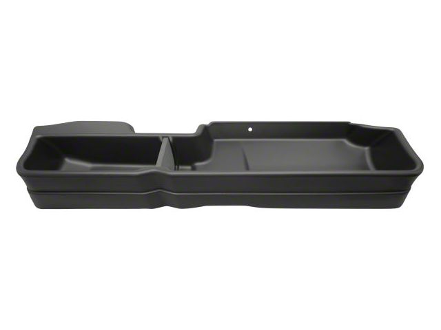 GearBox Under Seat Storage Box; Black (20-24 Sierra 3500 HD Crew Cab)