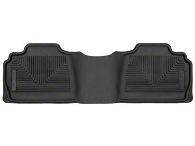 Husky Liners X-Act Contour Second Seat Floor Liner; Black (07-14 Sierra 3500 HD Extended Cab, Crew Cab)