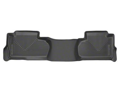 Husky Liners X-Act Contour Second Seat Floor Liner; Black (15-19 Sierra 3500 HD Double Cab)