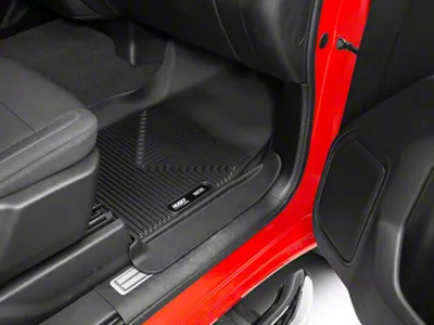 X-Act Contour Front Floor Liners; Black (19-24 Silverado 1500 Double Cab, Crew Cab)